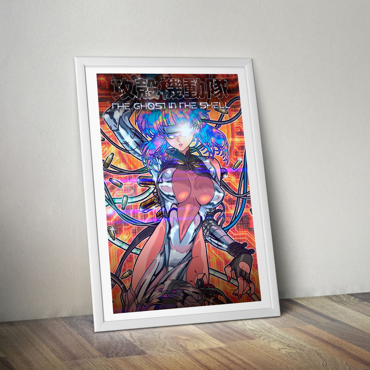 Flex Designs Poster THE GHOST IN THE SHELL Sketch 5 x 7" Home Goods - TV Show 2026 TV Show Poster