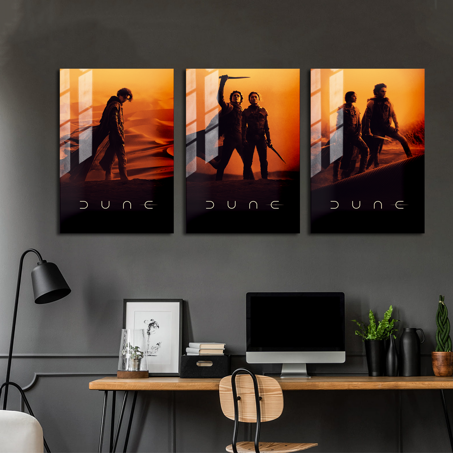 Dune Movie Metal Poster Set