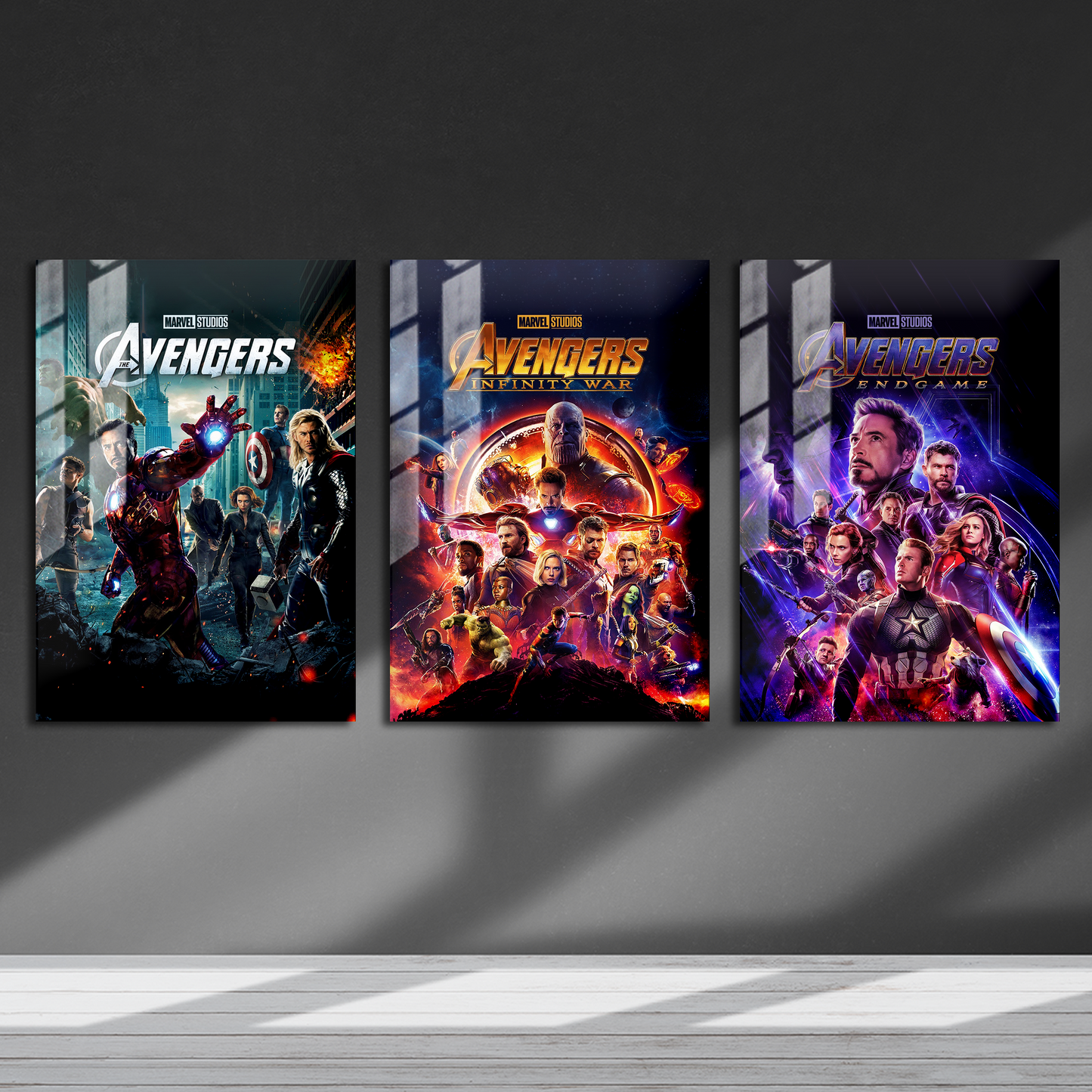 Marvel Avengers MCU Poster Set