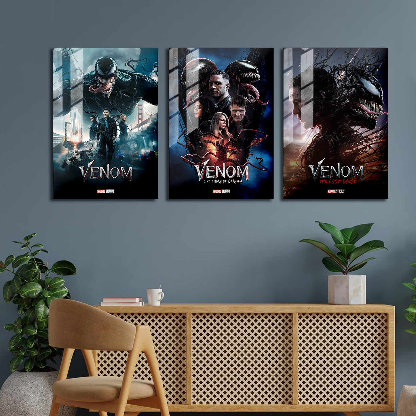 Venom Trilogy Metal Poster Set