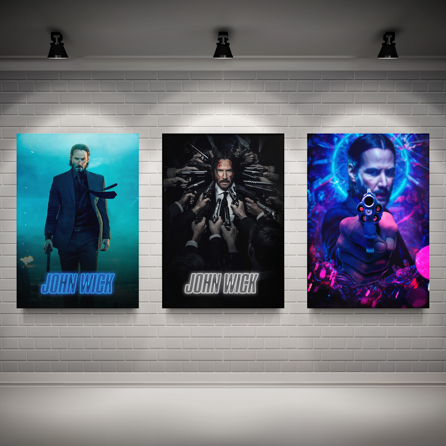 John Wick Feature Poster Set