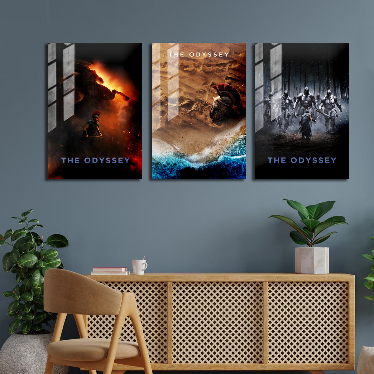 The Odyssey Movie Metal Poster Set