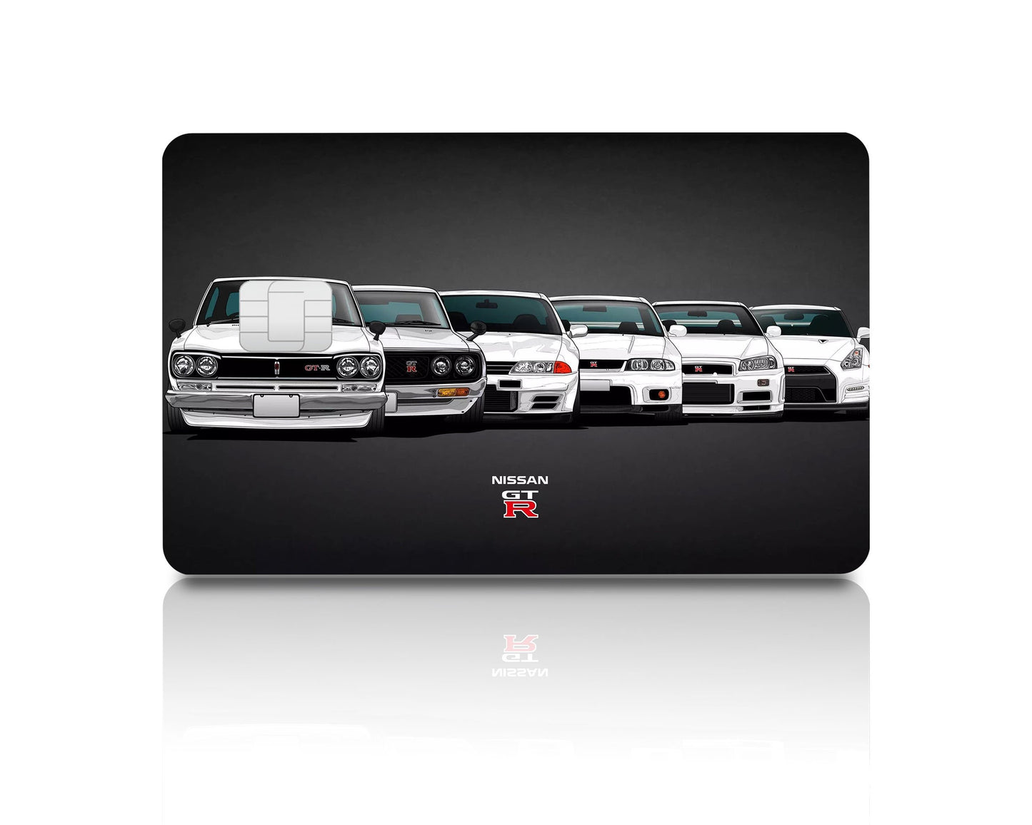 Flex Designs Credit Card Nissan GTR Evolution Full Skins - Cars & Debit Card Skin