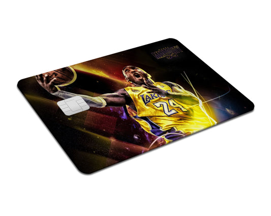 Flex Designs Credit Card Kobe Bryant Black Mamba Full Skins - Sports Basketball & Debit Card Skin