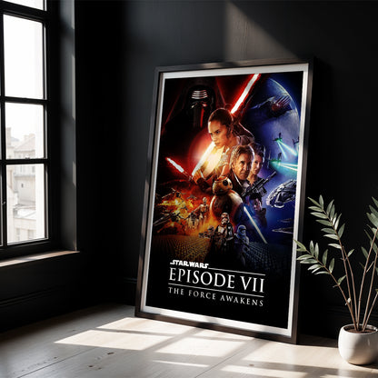 Star Wars Episode 7-9 Trilogy Poster Set