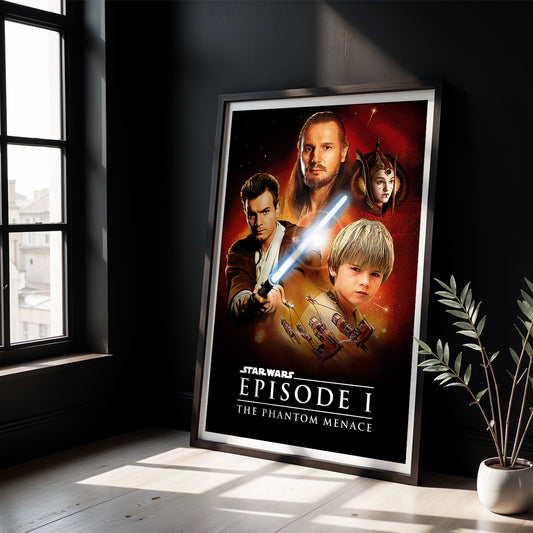 Star Wars Episode 1-3 Trilogy Poster Set