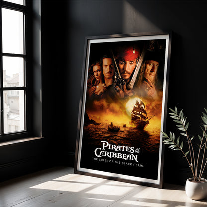 Pirates of the Carribean Series Poster Set