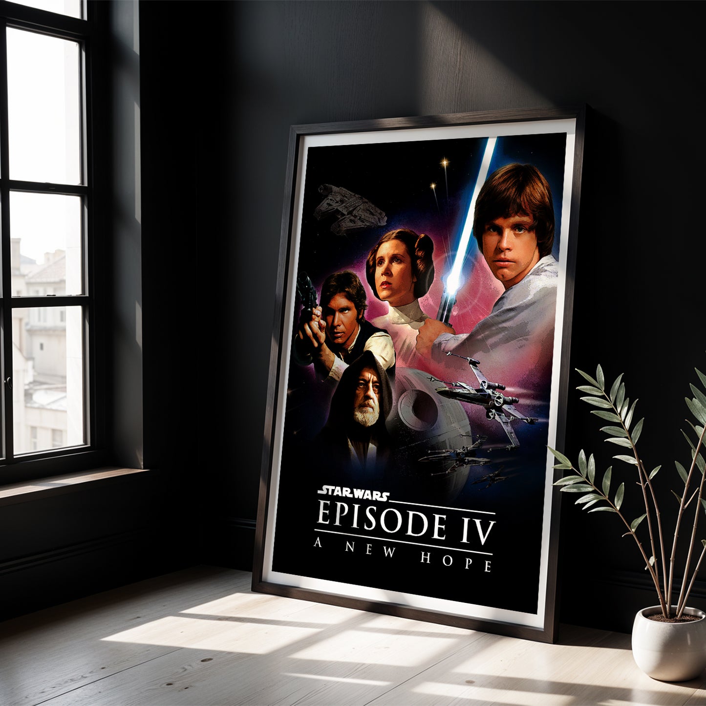 Star Wars Episode 4-6 Trilogy Poster Set