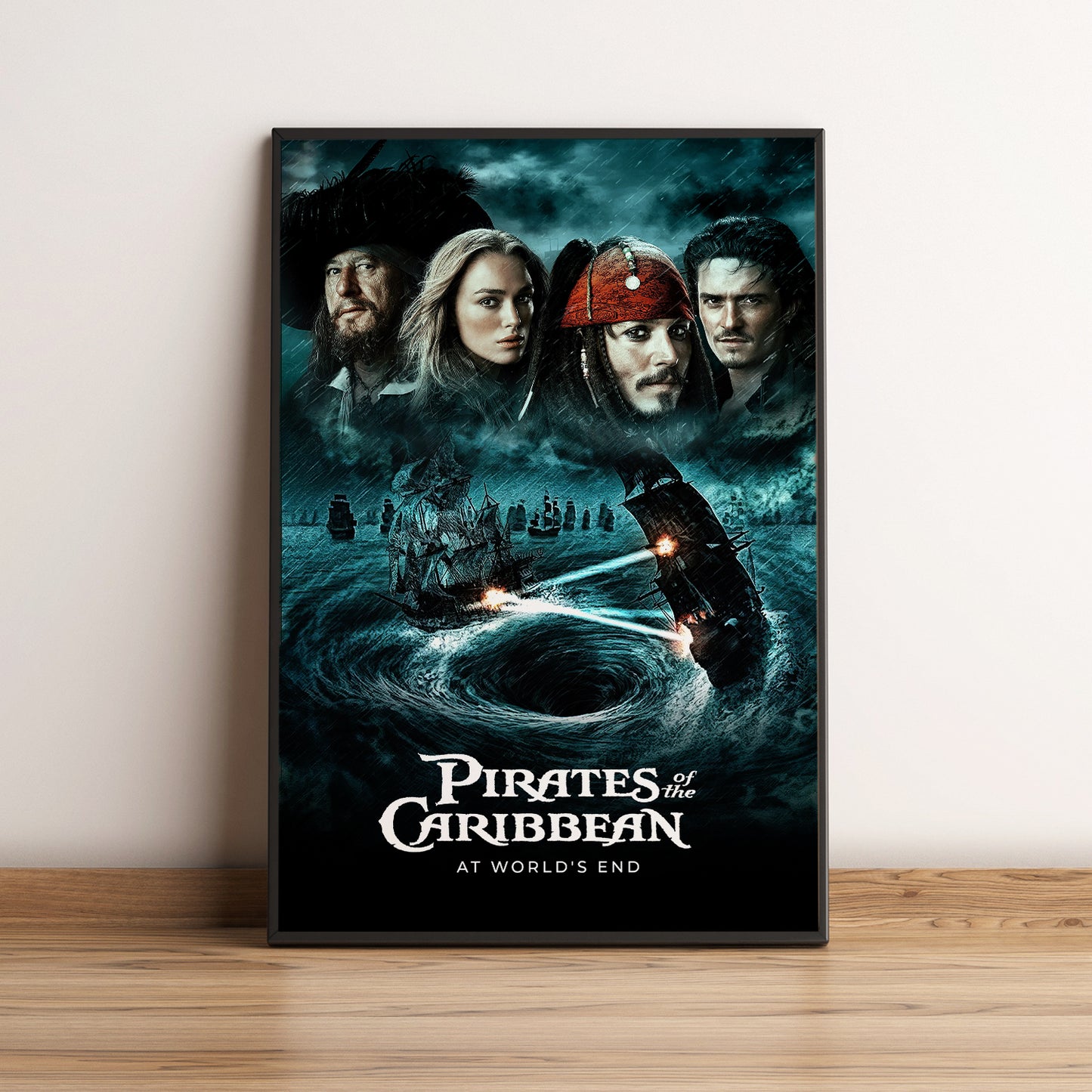 Pirates of the Carribean Series Poster Set