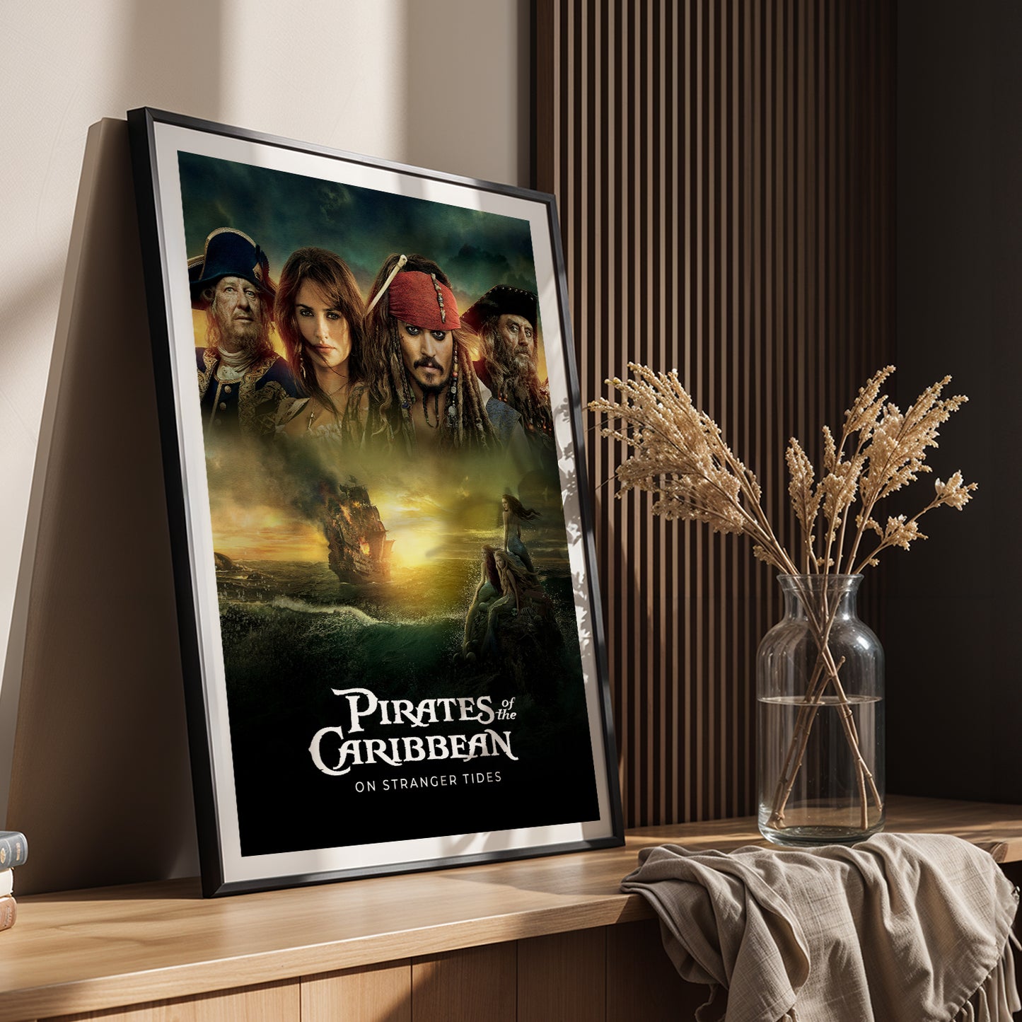 Pirates of the Carribean Series Poster Set