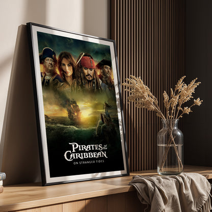 Pirates of the Carribean Series Poster Set
