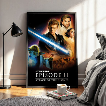 Star Wars Episode 1-3 Trilogy Poster Set