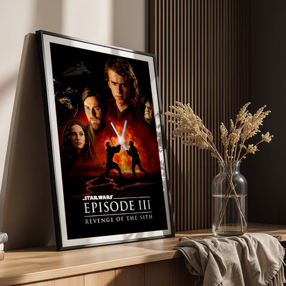 Star Wars Episode 1-3 Trilogy Poster Set