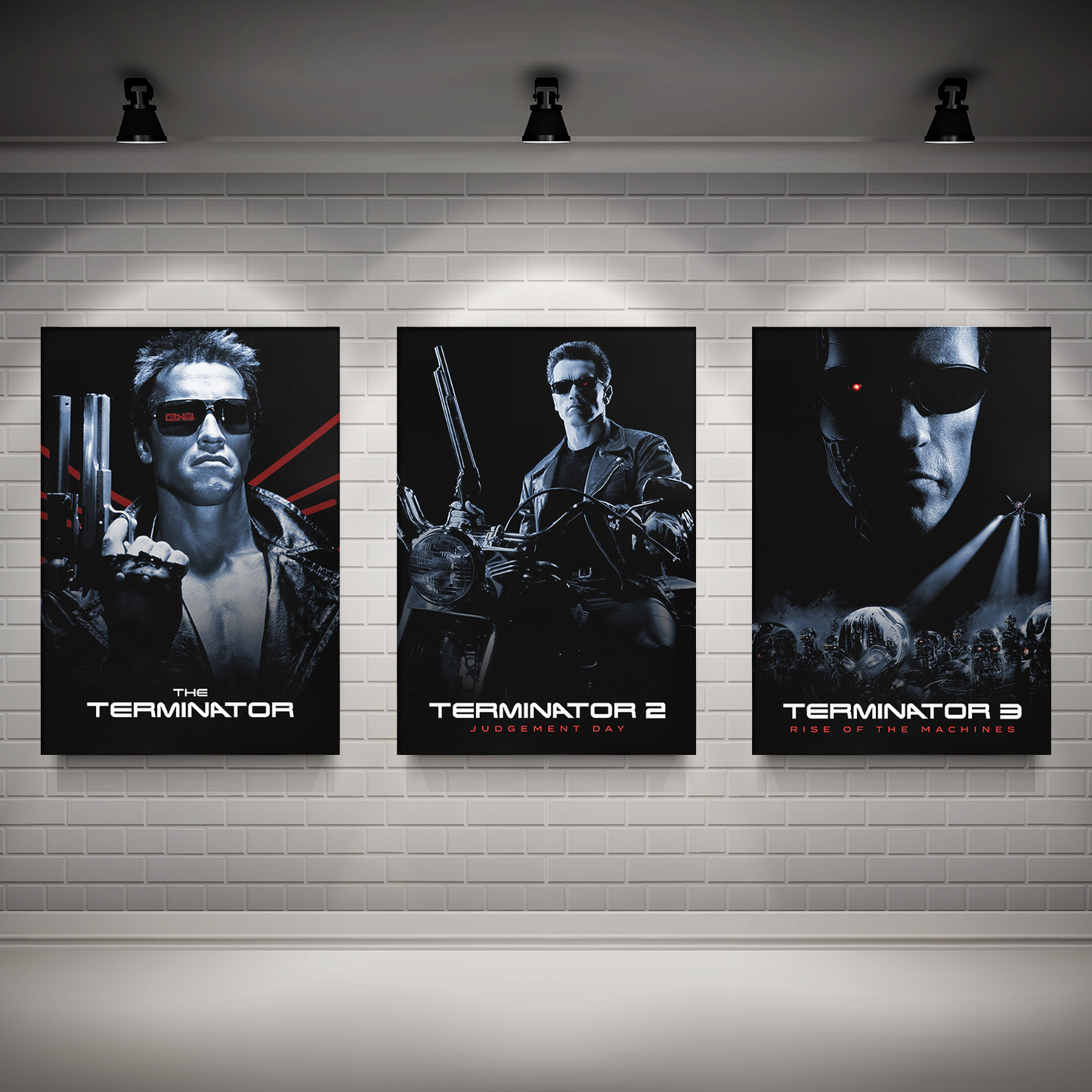 The Terminator Classic Trilogy Poster Set