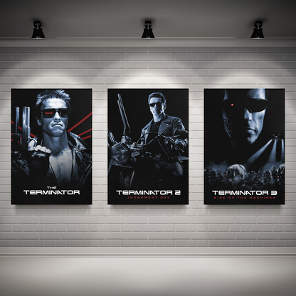 The Terminator Classic Trilogy Poster Set