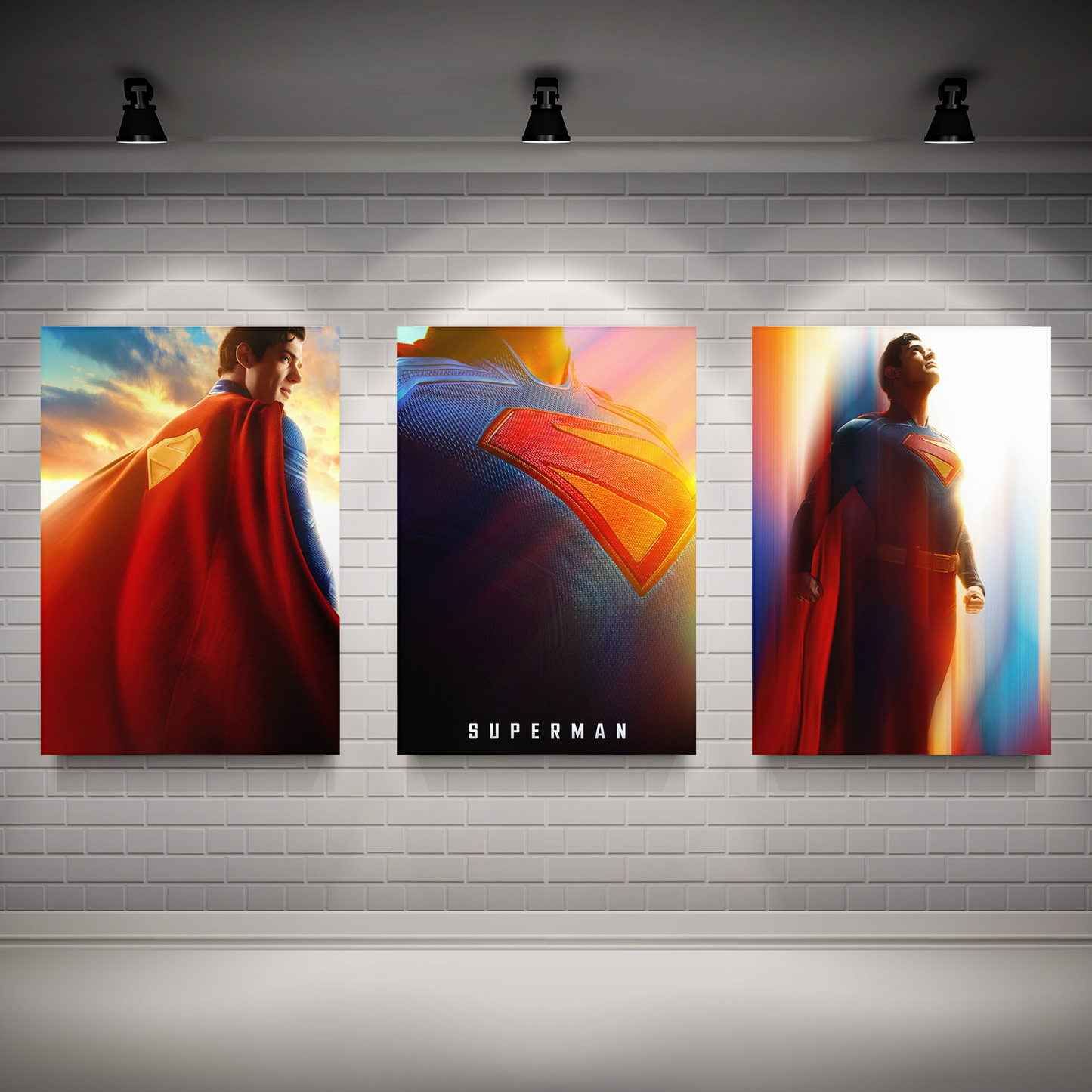 Superman 2025 Poster Set