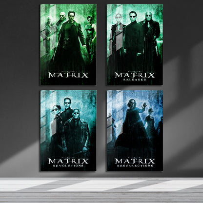 The Matrix Series Metal Poster Set