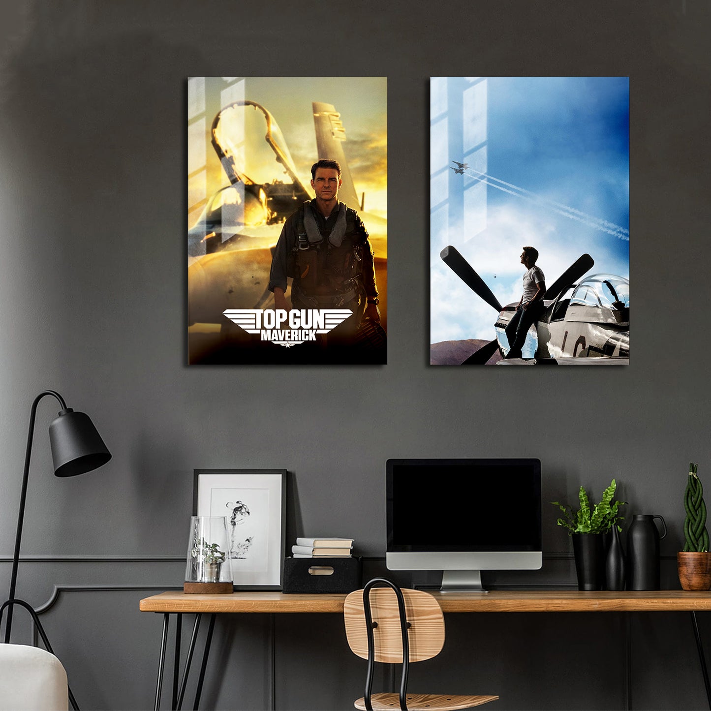 Top Gun Metal Poster Set
