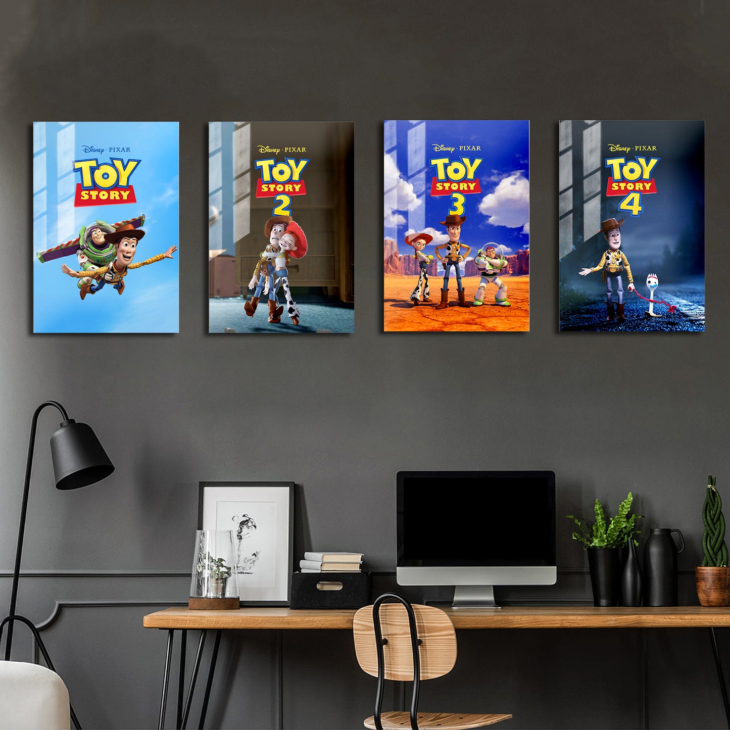 Toy Story Series Metal Poster Set