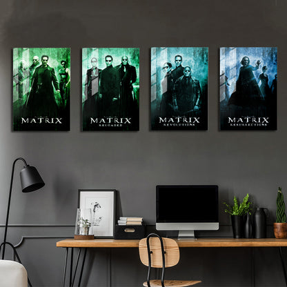 The Matrix Series Metal Poster Set