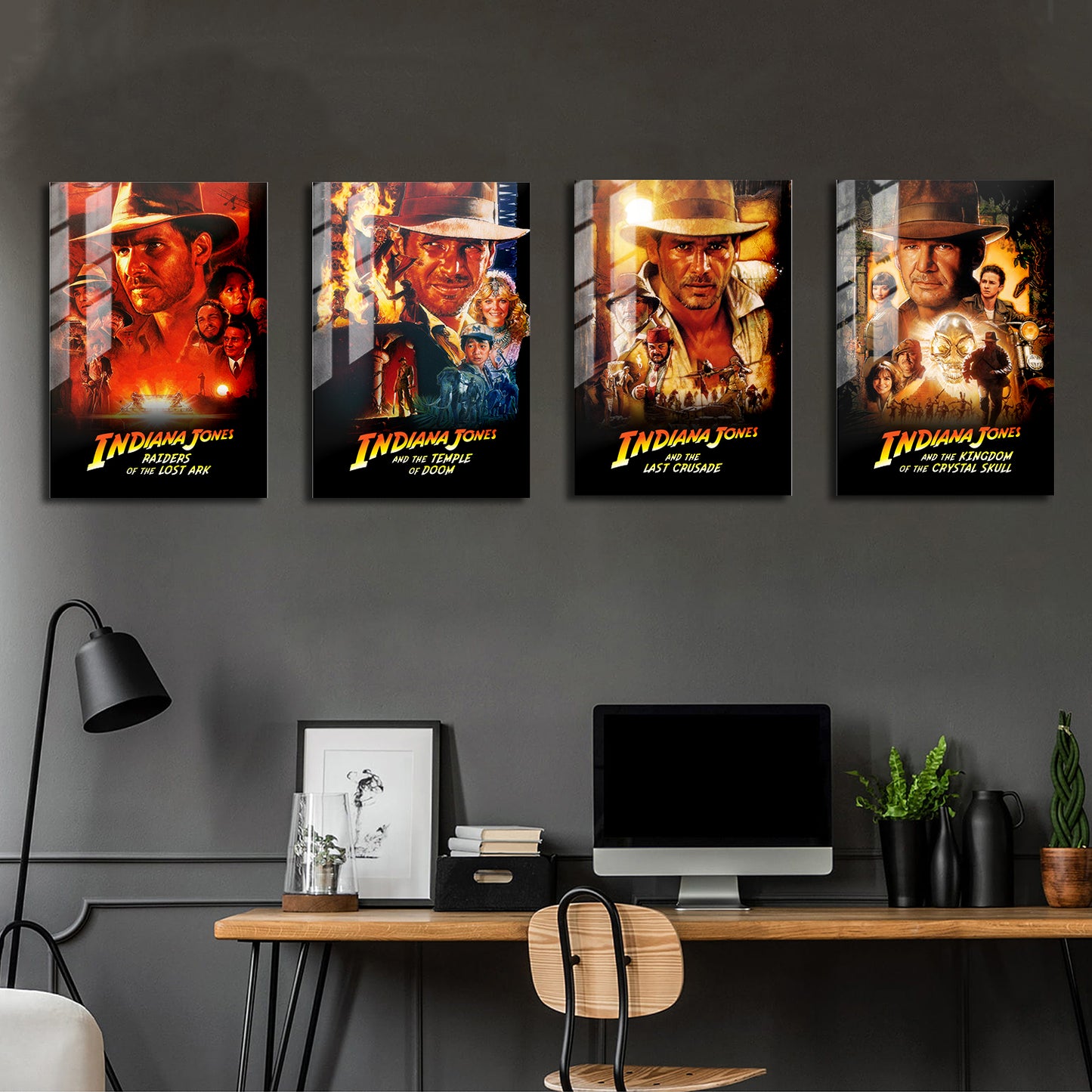 Indiana Jones Classic Metal Poster Set