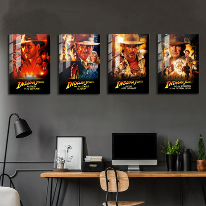 Indiana Jones Classic Metal Poster Set