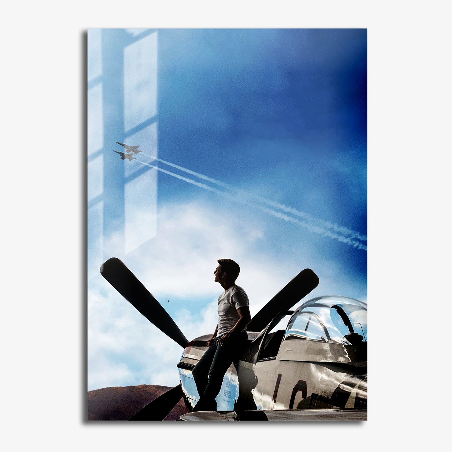 Top Gun Metal Poster Set
