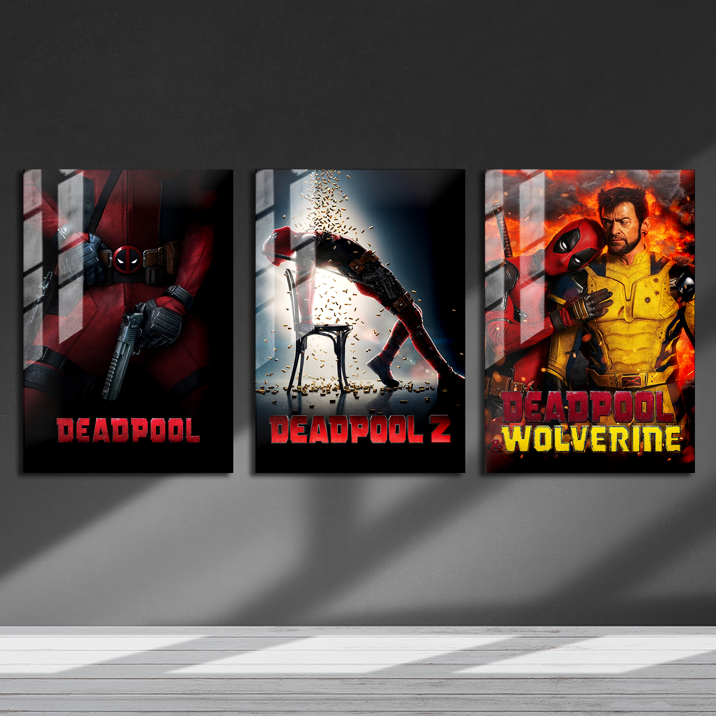 Deadpool Trilogy Poster Set