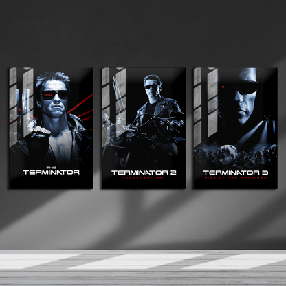 The Terminator Classic Trilogy Poster Set