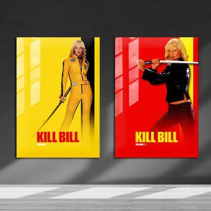 Kill Bill Metal Poster Set