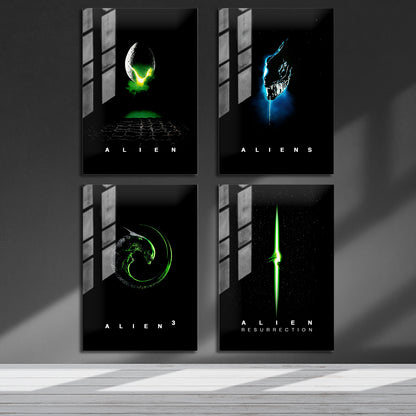 Aliens Series Poster Set