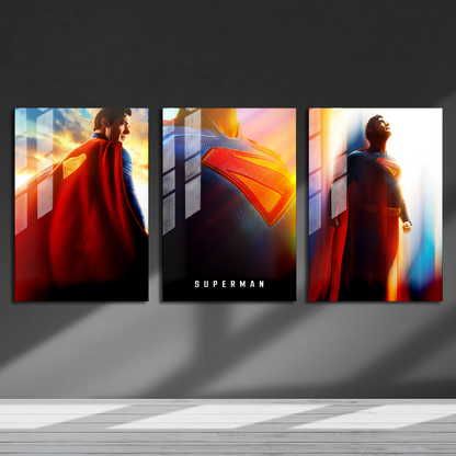 Superman 2025 Poster Set