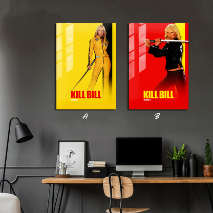 Kill Bill Metal Poster Set