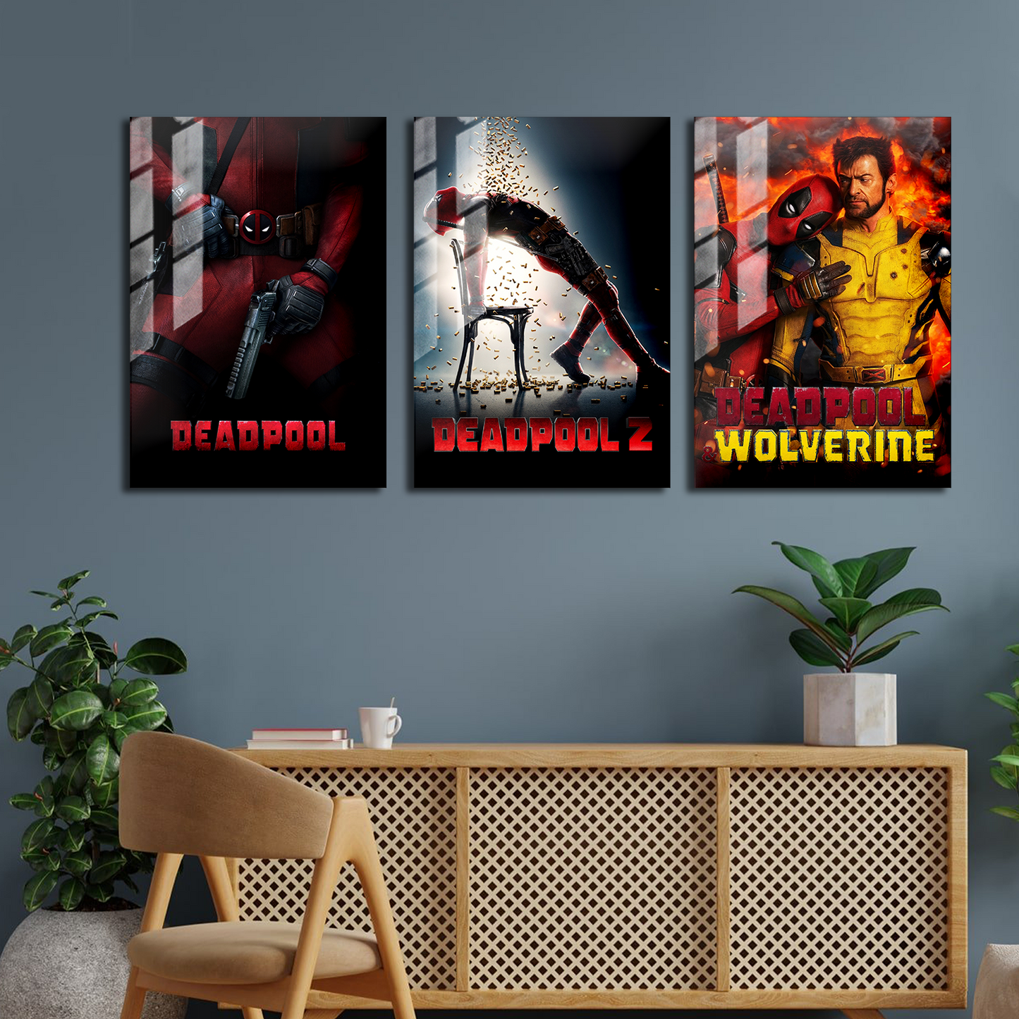 Deadpool Trilogy Poster Set