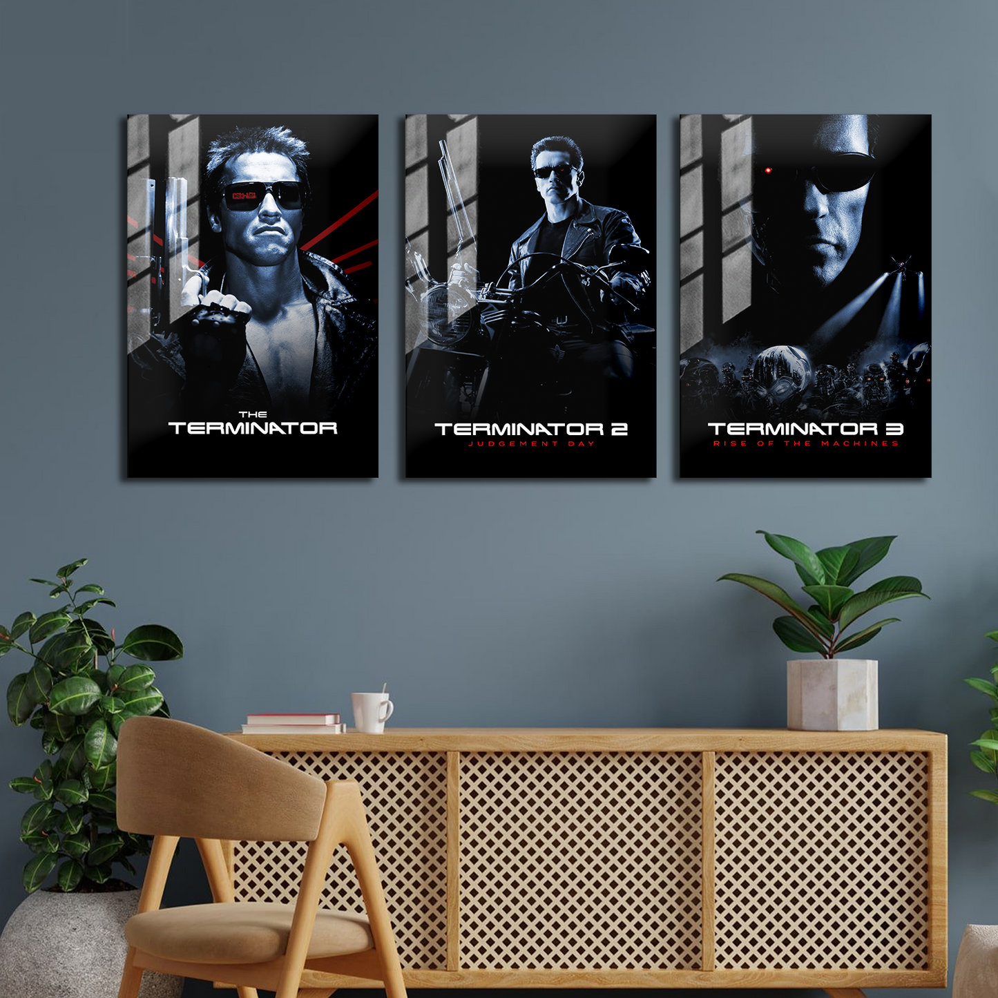 The Terminator Classic Trilogy Poster Set