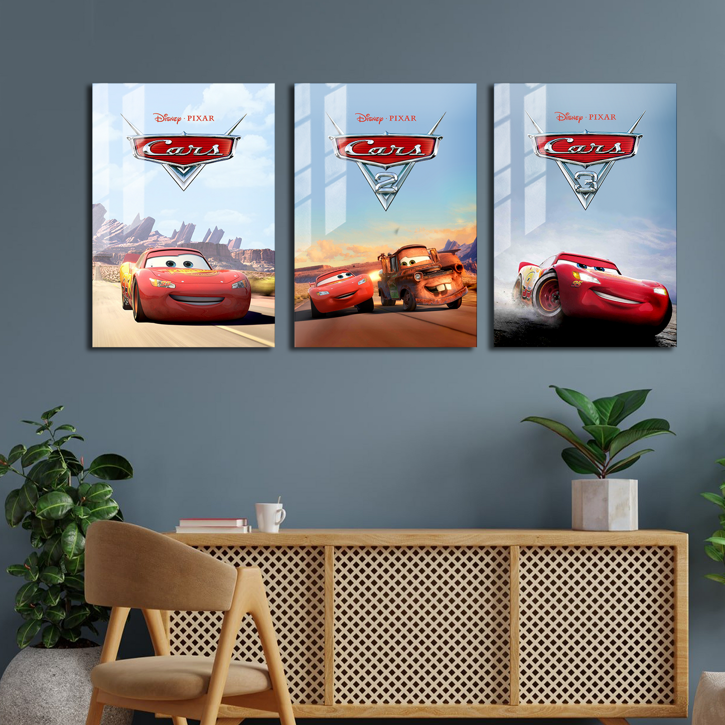 Cars Trilogy Poster Set