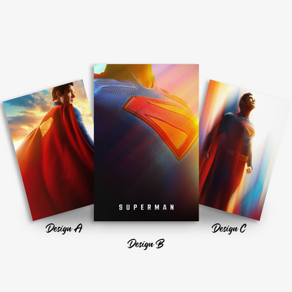 Superman 2025 Poster Set