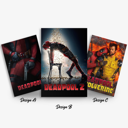 Deadpool Trilogy Poster Set