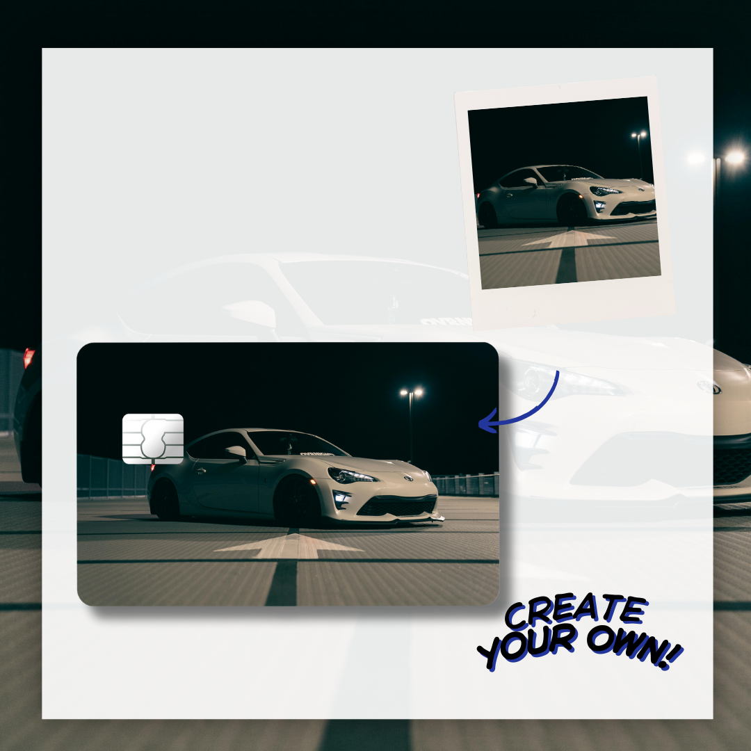 Design Your Own Credit & Debit Card Sticker Skin
