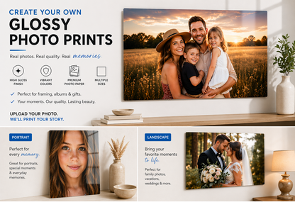 Landscape Photo Print - Upload & Create