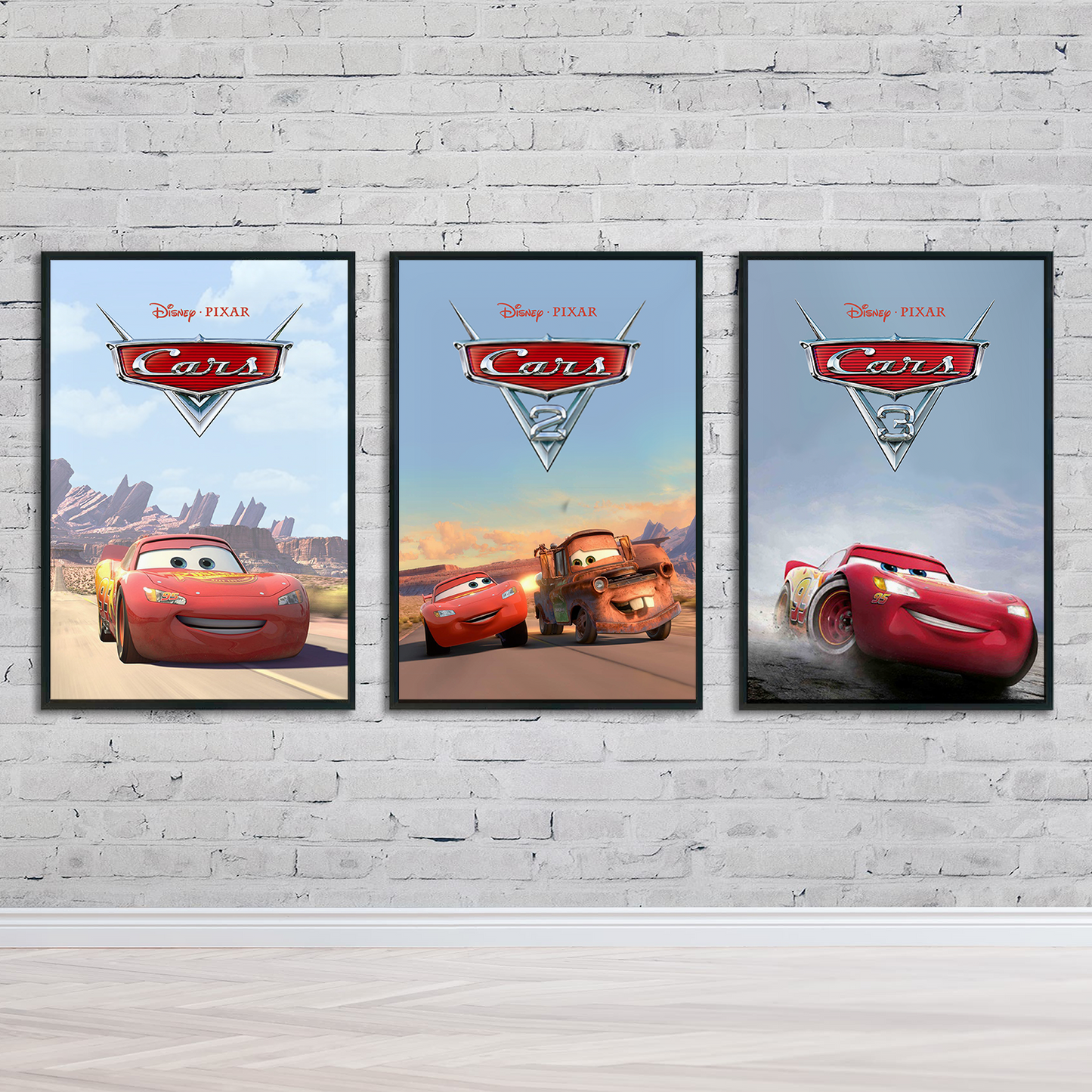 Cars Trilogy Poster Set
