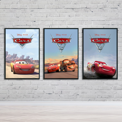 Cars Trilogy Poster Set