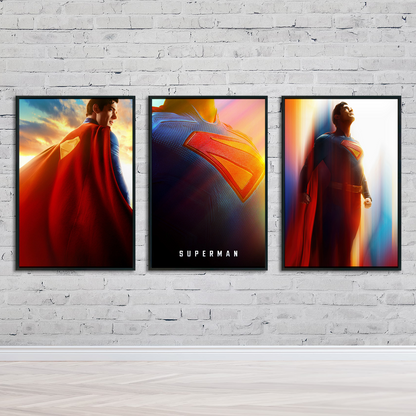 Superman 2025 Poster Set