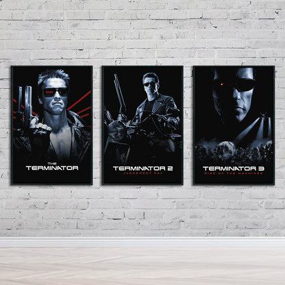 The Terminator Classic Trilogy Poster Set
