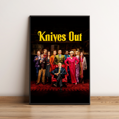 Knives Out Trilogy Poster Set