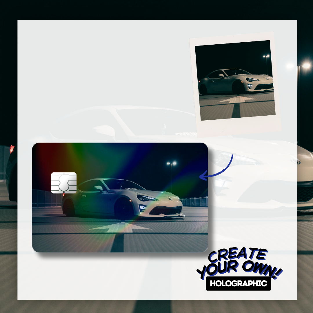 Design Your Own Holographic Credit & Debit Card Skin