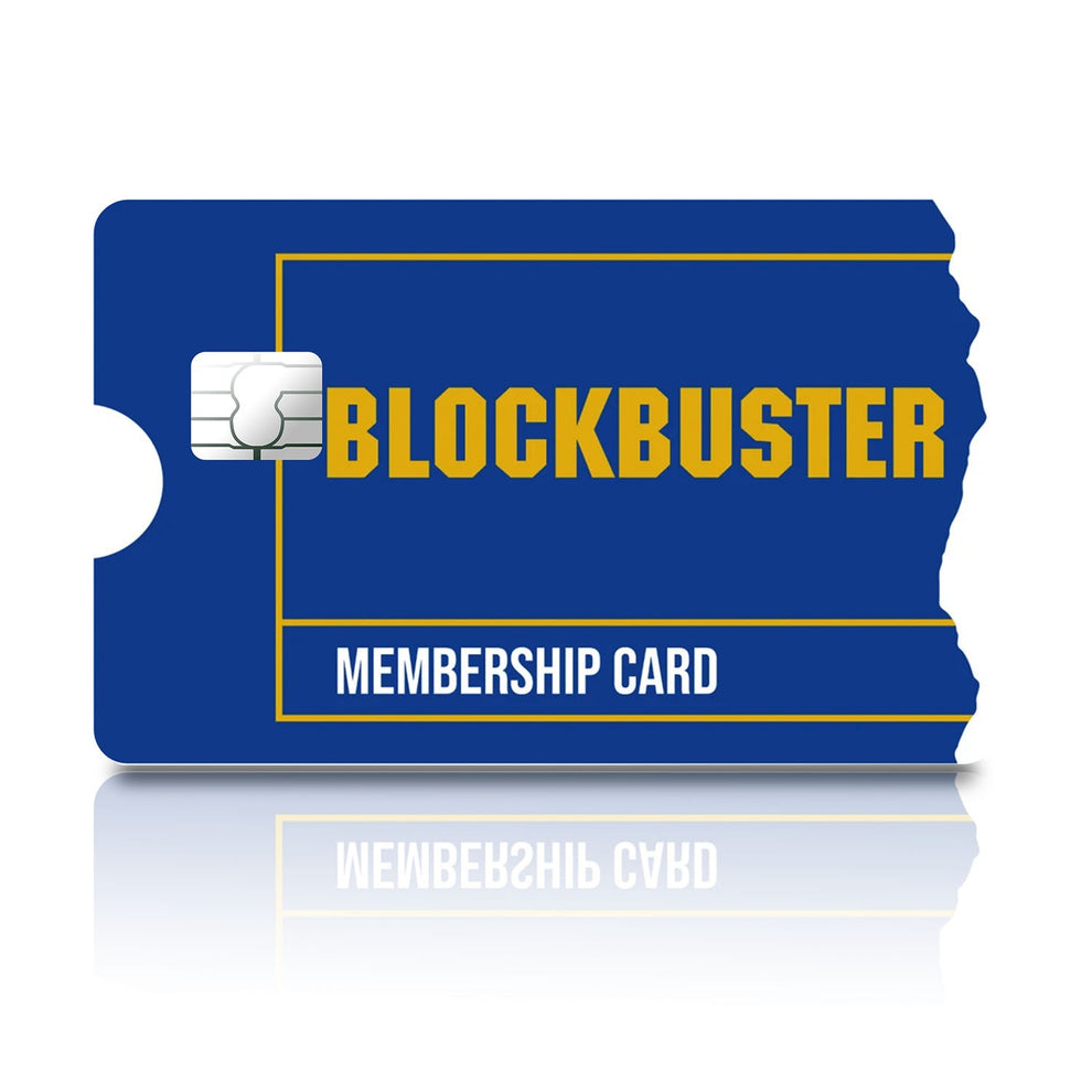 Blockbuster Credit Card Credit Card & Debit Card Skin – Flex Design Store