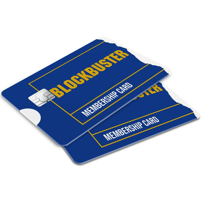 Flex Designs Credit Card Blockbuster Window Skins - Meme  Credit Card & Debit Card Skin