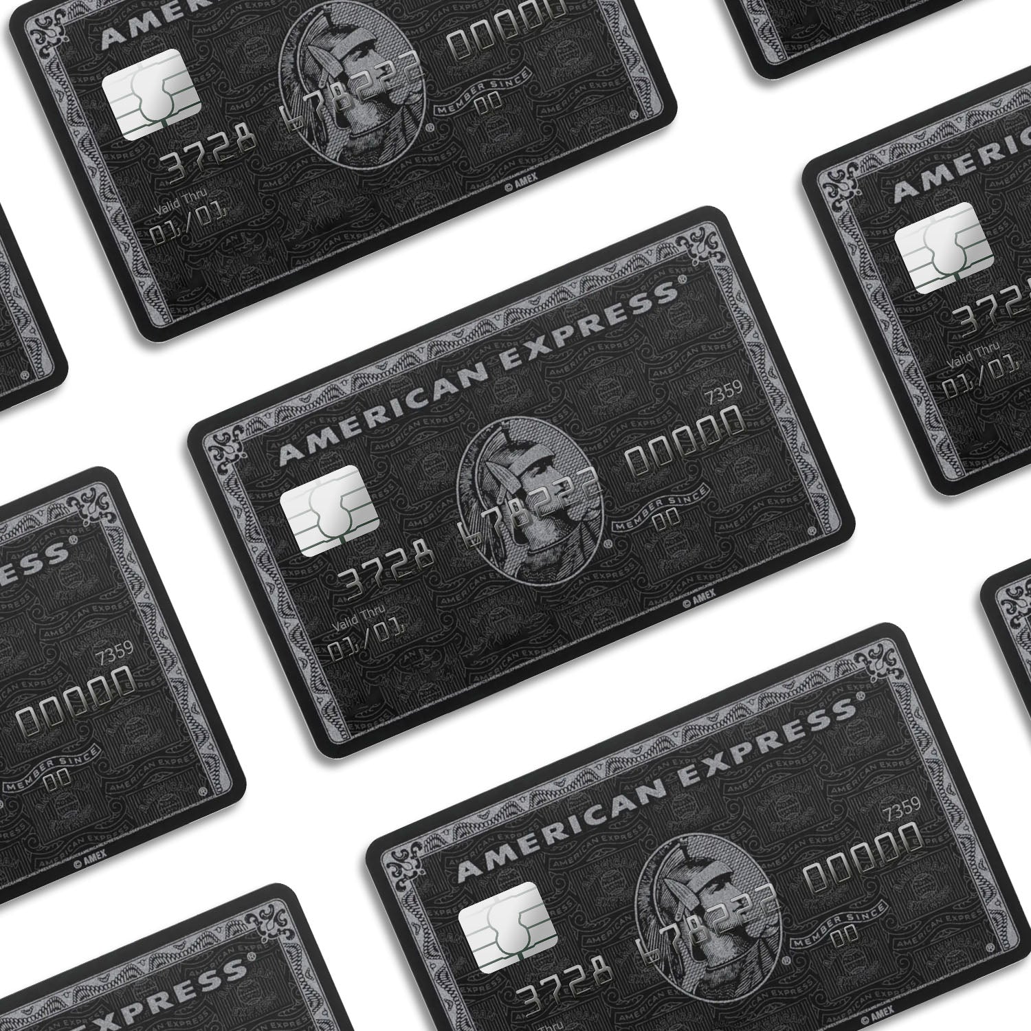 Flex Designs Credit Card Black Centurion American Express Window Skins - Meme  Credit Card & Debit Card Skin