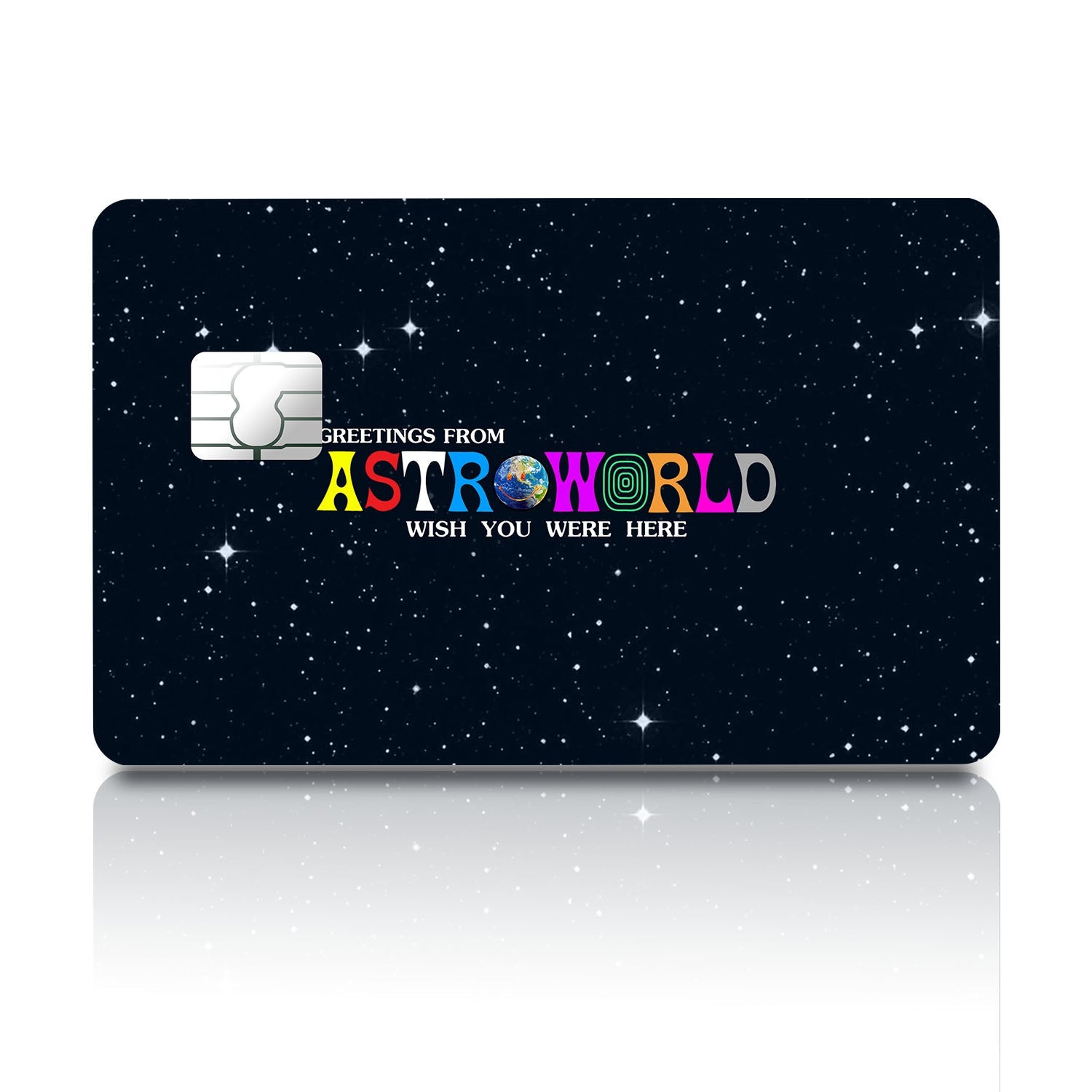 Flex Designs Credit Card Travis Scott Astroworld Full Skins - Artist  Credit Card & Debit Card Skin